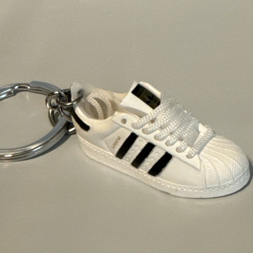 Mini Adidas Shoe Keychain.